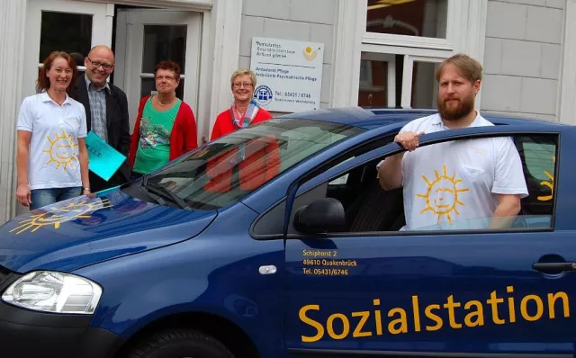 Pflegequalität: Bestnote für die Sozialstation Artland Bild: Pflegequalität: Bestnote für die Sozialstation Artland