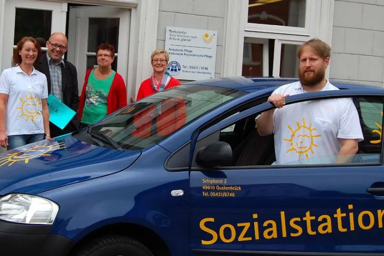 Bild: Pflegequalität: Bestnote für die Sozialstation Artland