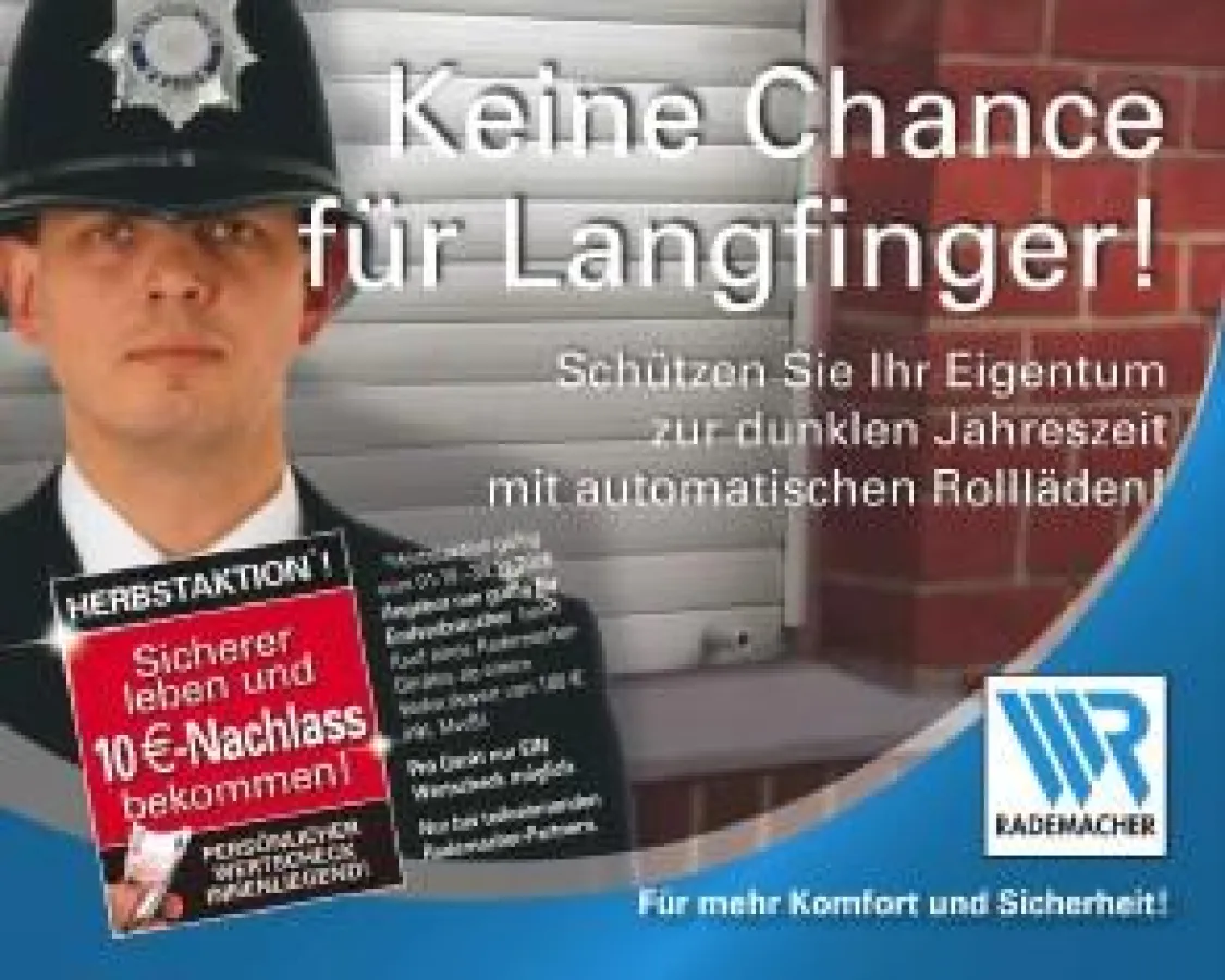 Keine Chance für Langfinger!