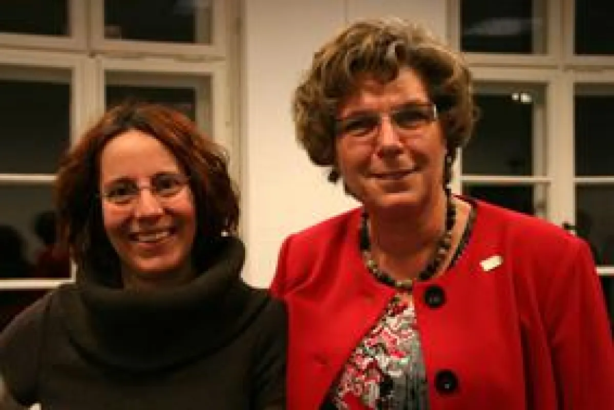 Rebecca Köster und Margret Hartkopf