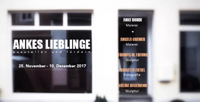 Bild: "ANKES LIEBLINGE" Ausstellung im Atelier & Projektraum von Anke Rohde zugunsten des Fördervereins Fasanerie