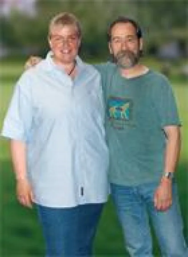 Perdita Lübbe-Scheuermann und Günther Bloch