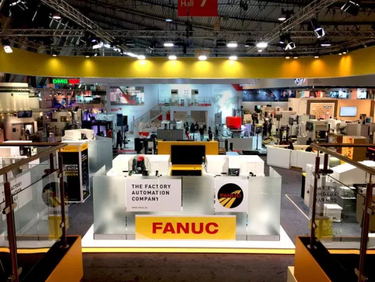 Bild: GEMCO inszeniert Standbeleuchtung für FANUC auf der AMB
