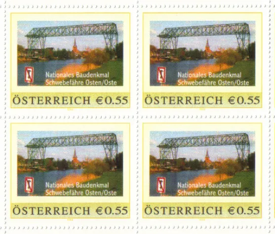Bild: Österreichische Sondermarke zeigt deutsches Baudenkmal