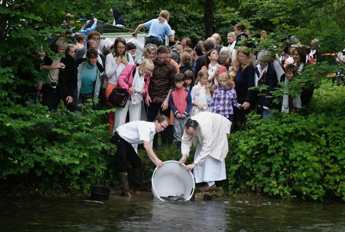 Tshethar Ritual an der Würm mit Tulku Khyungdor Rinpoche
