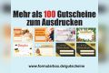  150+ hochwertige Gutscheinvorlagen zum Ausdrucken. Perfekt personalisierbare Geschenkgutscheine für