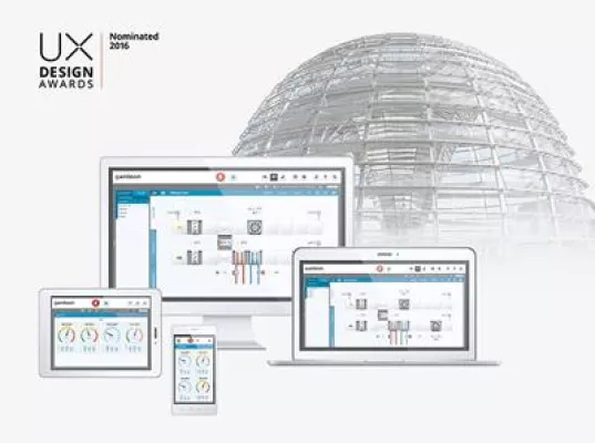 Bild: Design von macio für den UX Design Award 2016 nominiert