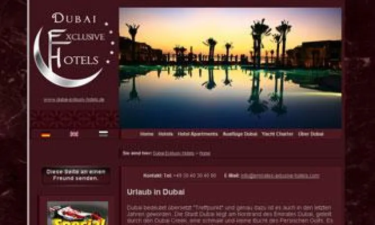 Bild: Dubai Exclusive Hotels