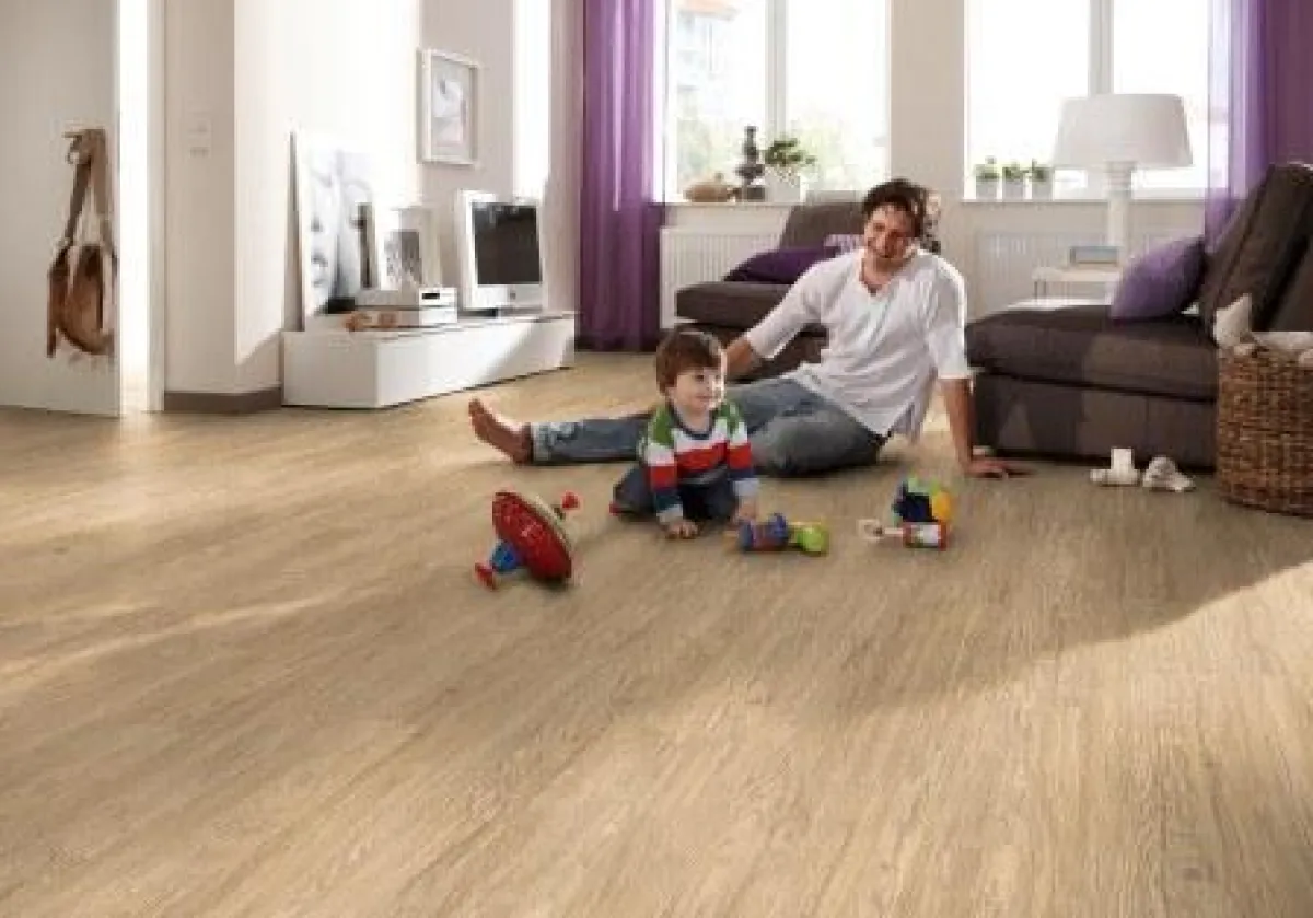 Der Designboden DS 300 S ist 100 Prozent PVC-frei