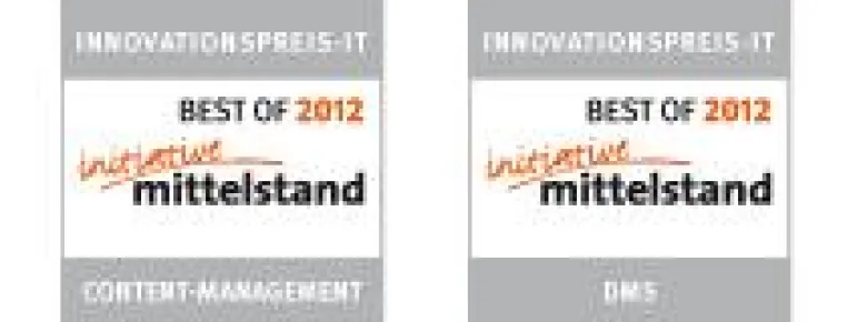 Bild: Vier Awards für ARITHNEA - FirstSpirit™-Module räumen beim IT-Innovationspreis 2012 ab