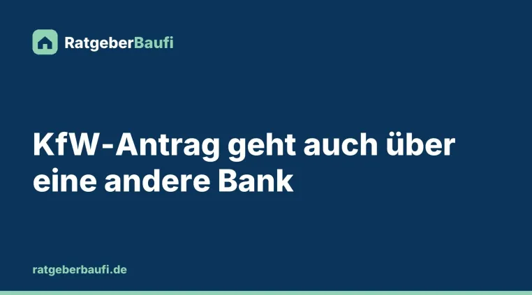 KfW-Kredit ohne Hausbank beantragen: Welche Finanzierungspartner infrage kommen Bild: KfW-Kredit ohne Hausbank beantragen: Welche Finanzierungspartner infrage kommen
