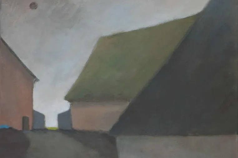 Bild: Leinwand, Papier, Stein - Arbeiten von Susanne Binsack