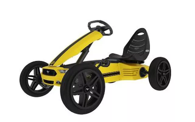 Bild: Zum 50. Geburtstag einer amerikanischen Ikone: Der neue Ford Mustang GT Pedal-Gokart von BERG