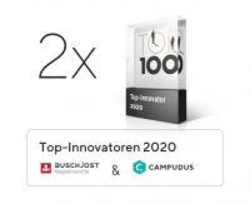 Bild: Doppelte Freude: Buschjost Magnetventile ebenfalls  mit TOP100 Award ausgezeichnet.