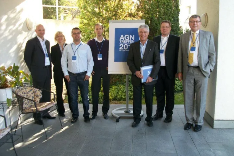 Matthias Winkler referiert bei AGN-Treffen zur Umsatzsteuer Bild: Matthias Winkler referiert bei AGN-Treffen zur Umsatzsteuer