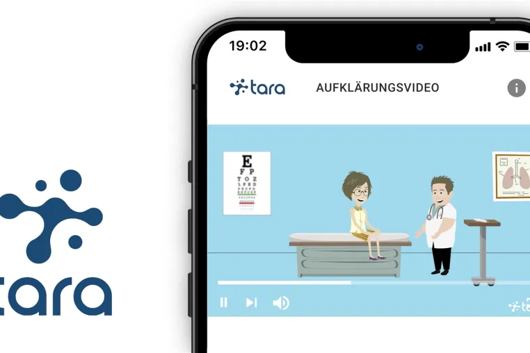 Bild: Patientenaufklärung vorab per Smartphone:  Mit dem QR-Code zur Corona-Impfung beim Betriebsarzt