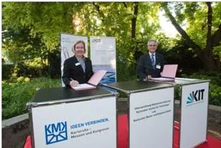 Bild: KIT und KMK kooperieren