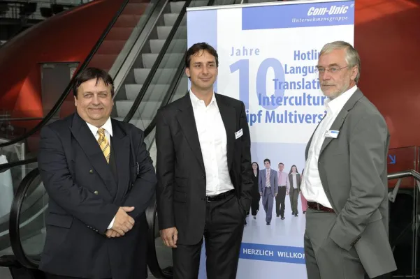 Bild: 10 Jahre Com-Unic Unternehmensgruppe unter dem Motto „Lebenslanges Lernen und Zukunftsfähigkeit“