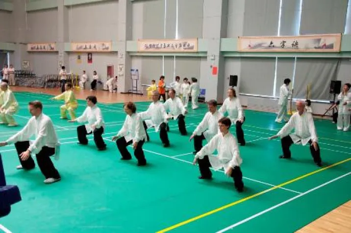 Bild: Dr. Stefan Krause belegt den 4. Platz bei Daoyin Weltmeisterschaft