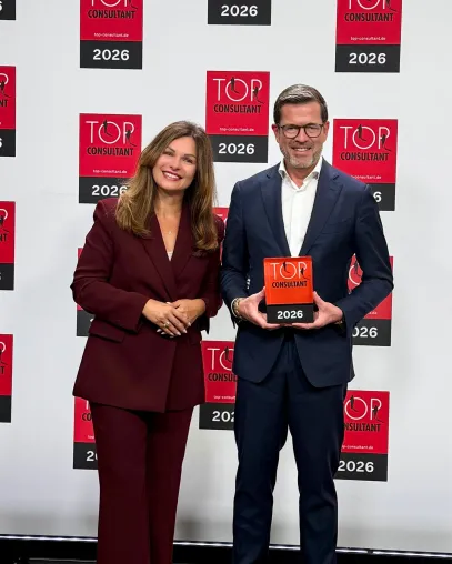 Bild: i-Hotel Services Germany erhält TOP CONSULTANT-Siegel 2026