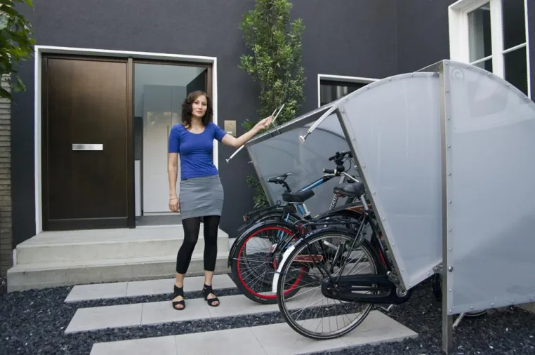 Bild: Mini-Garage: Sicherer Stellplatz für Fahrrad und Co.