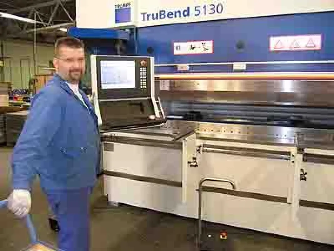 Neue Trumpf Technologie bei Westaflex
