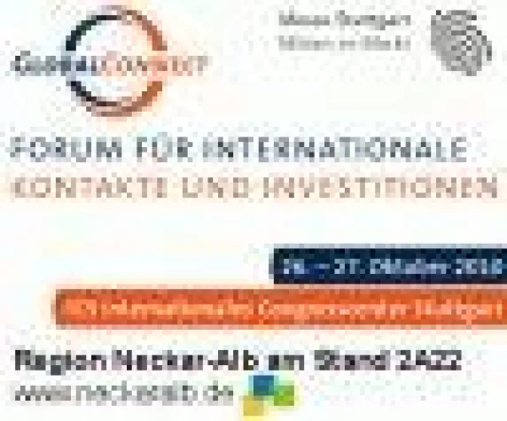 Region Neckar-Alb auf Deutschlands größter Außenwirtschaftsmesse Bild: Region Neckar-Alb auf Deutschlands größter Außenwirtschaftsmesse
