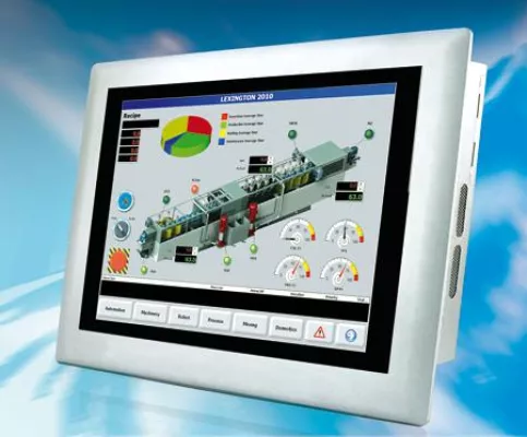 Bild: Effizienter HMI Panel-PC mit D525 CPU !