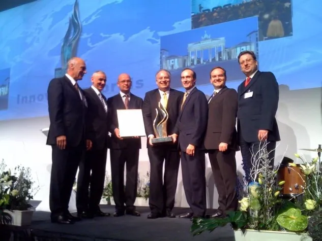 Bild: WALLMEDIEN-Kunde gewinnt BME Innovationspreis 2009