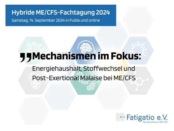 Bild: Fachtagung am 14.9.2024 in Fulda: Fatigatio e.V. fördert wissenschaftlichen Austausch und Aufklärung zu ME/CFS