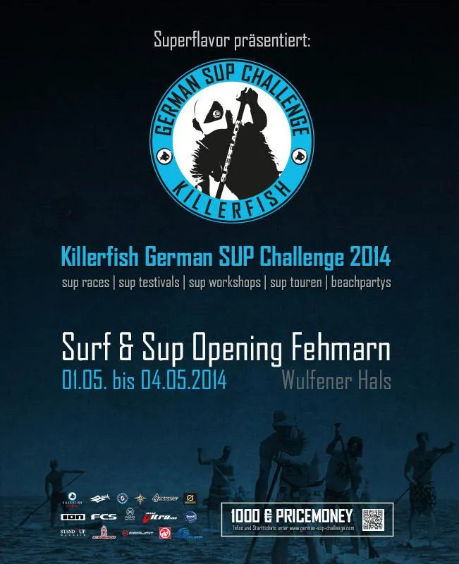 Killerfish German SUP Challenge Fehmarn 2014