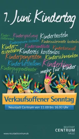 Bild: Kindertag und verkaufsoffener Sonntag