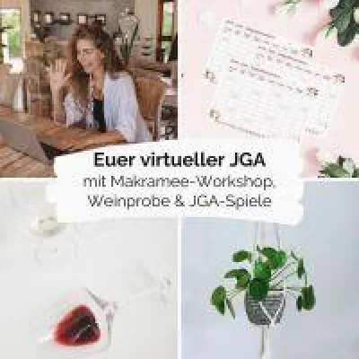 Bild: Virtuell feiern statt absagen - Jetzt auch für Junggesellenabschiede