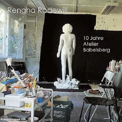 Bild: Rengha Rodewill "Maibowle im Frühlingsgarten" Zehn Jahre Atelier in Babelsberg