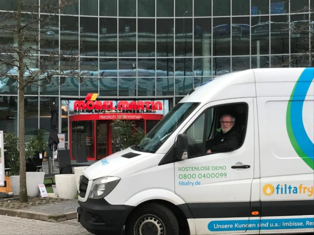 Filtafry übernimmt Fritteusen Service bei Möbel Martin
