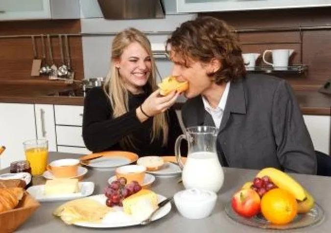 Bild: Jetzt wird gefrühstückt