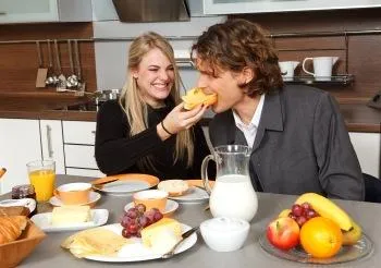 Bild: Jetzt wird gefrühstückt