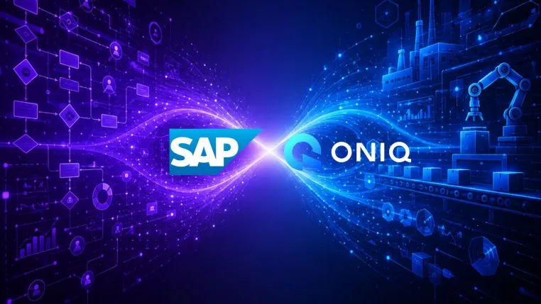Bild: ONIQ und SAP schließen strategische Partnerschaft und verbinden Prozesstransformation mit Produktionsrealität