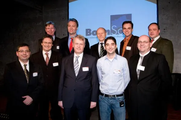 Bild: Bonner OB-Kandidaten vor mittelständischen Unternehmern auf dem wirtschaftspolitischen Prüfstand