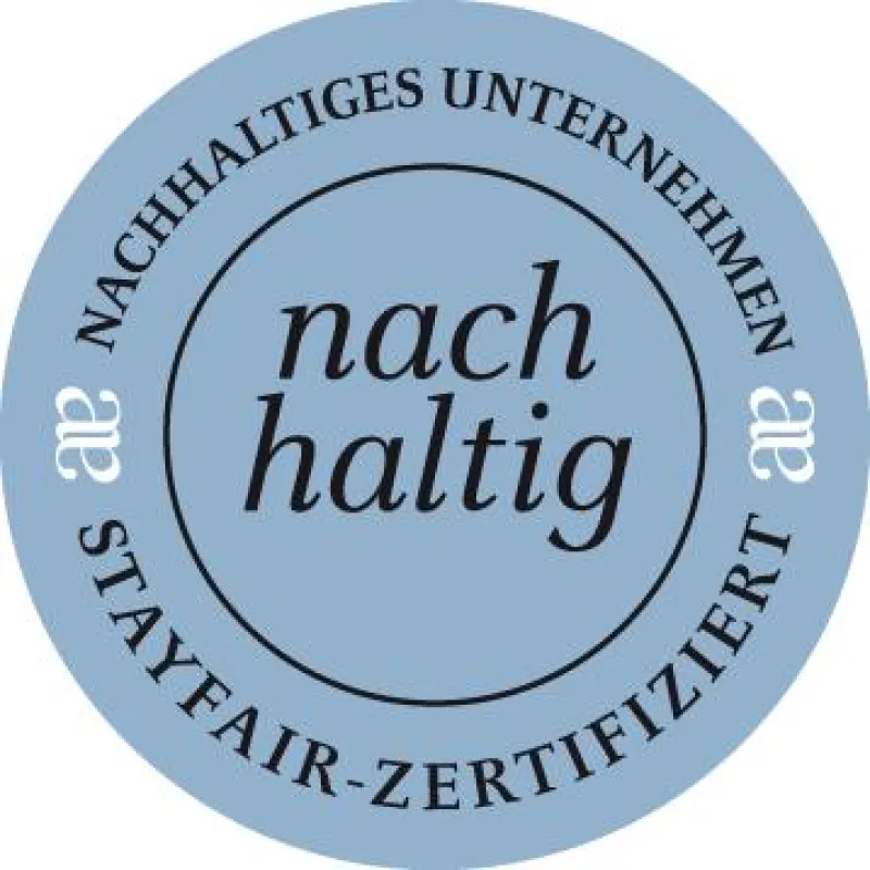Das Stayfair-Signet zeugt von ethisch korrekter Unternehmenskultur