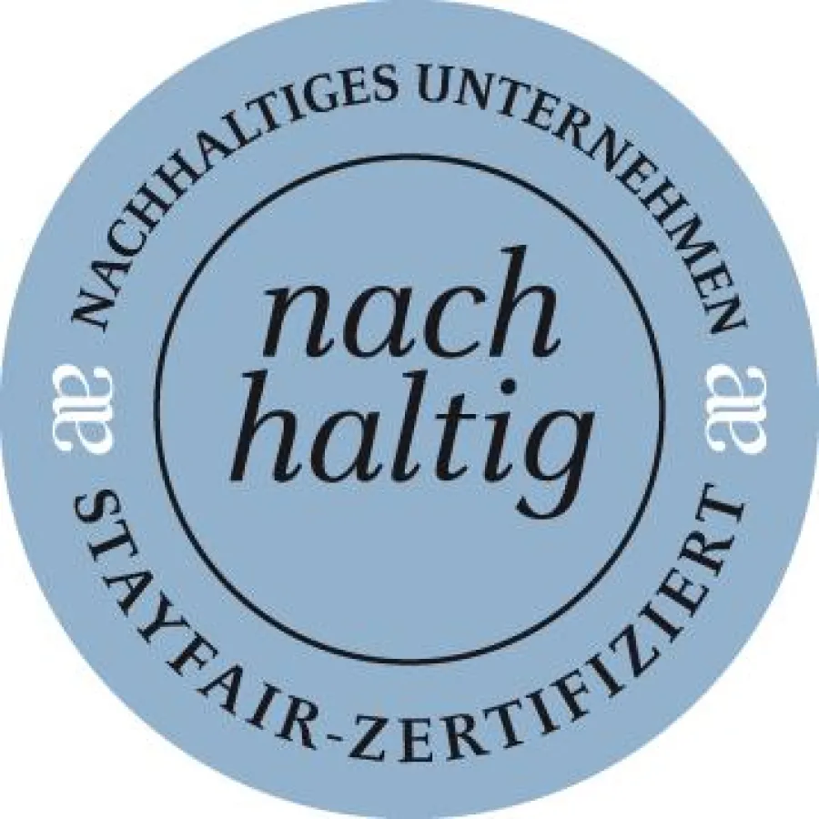 Das Stayfair-Signet zeugt von ethisch korrekter Unternehmenskultur