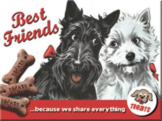 Bild: Hund, Katze, Fisch – Tierische Motive der Nostalgic-Art Themenwelt „Animal Club“
