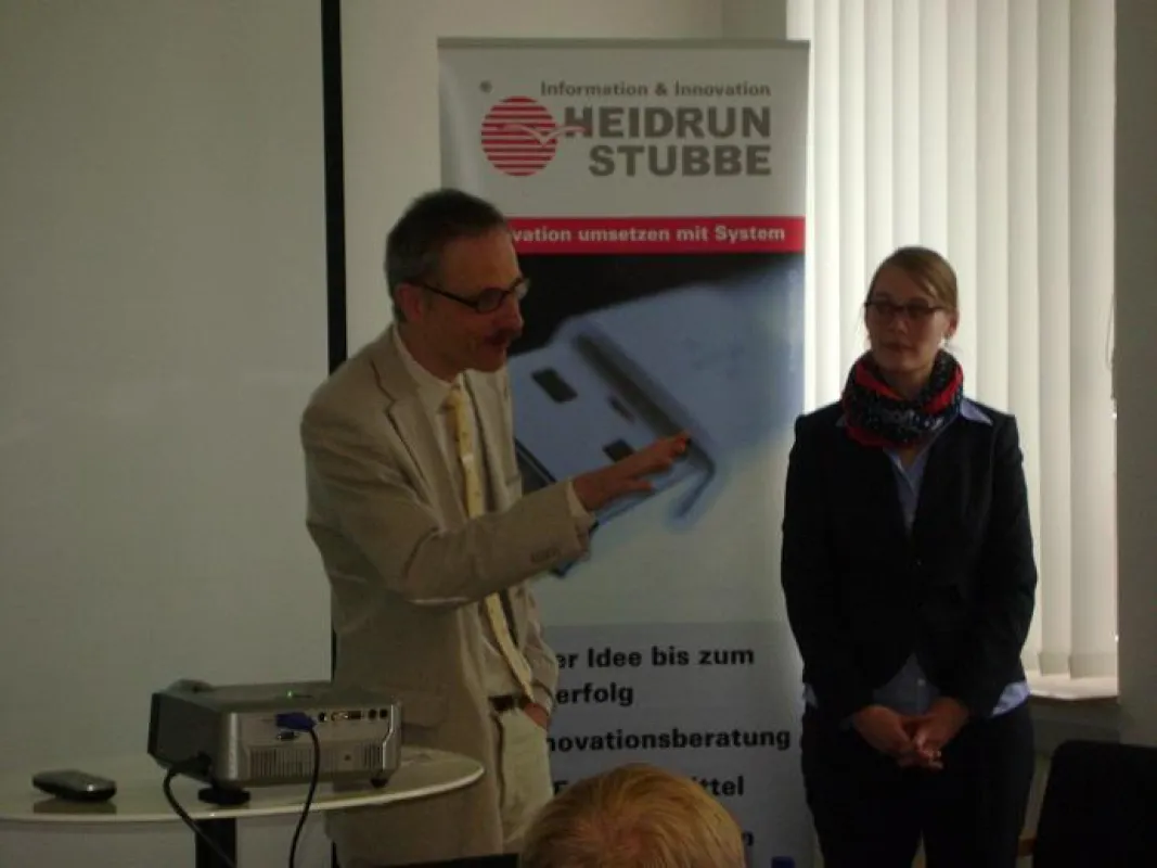 Pero von Strasser und Julia Kümper