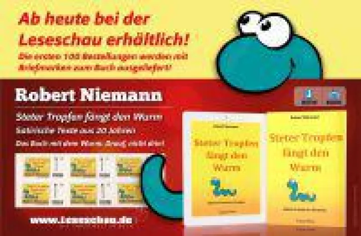 Bild: Neuerscheinung: Das Buch mit dem Wurm! Exklusive Neuerscheinung in der Leseschau!