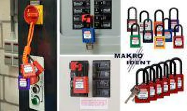 Bild: Sicherheitsschlösser Nylon-Nylon 71/40PS für die Elektrik