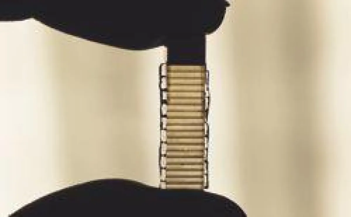 Der Kristall PIC 050 bildet durchscheinende Schichten im Picoactuator®