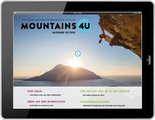 Bild: Mountains4U putzt sich für den Outdoor-Frühling heraus