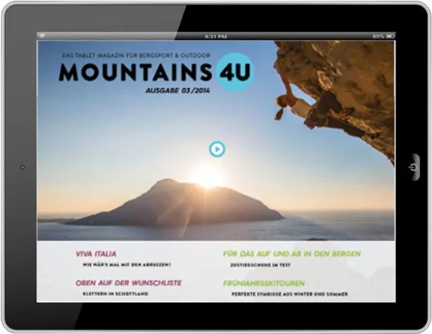 Bild: Mountains4U putzt sich für den Outdoor-Frühling heraus