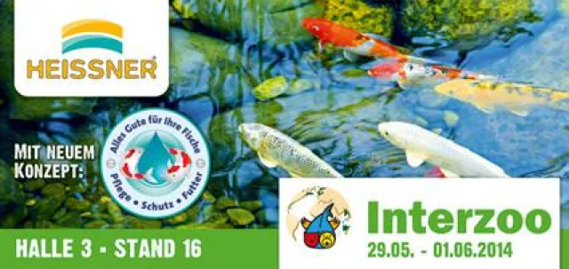 Bild: HEISSNER – Präsentation auf der Interzoo 2014