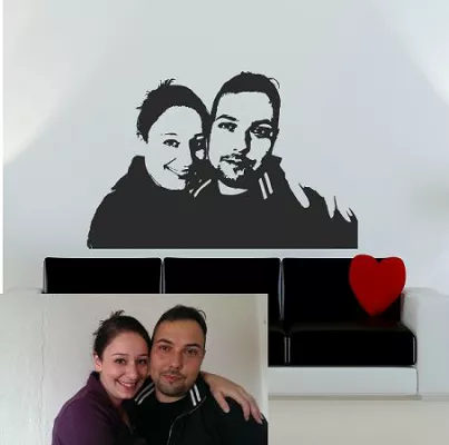 Bild: Wandtattoo Selfie - von Wandtattoo Kiwi